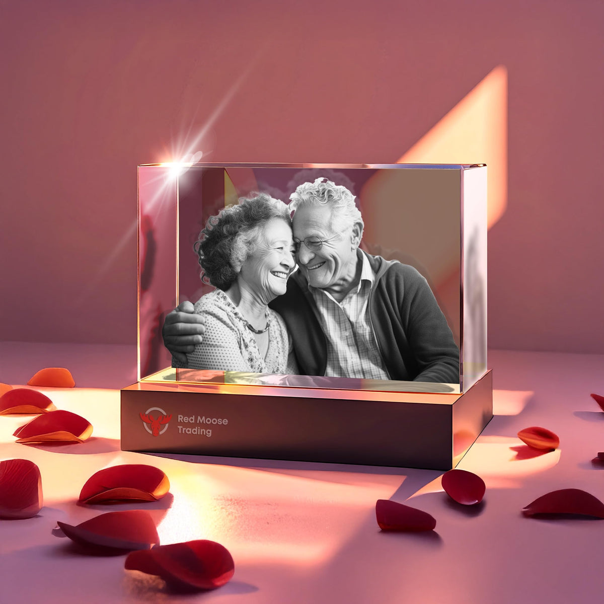 Landscape 3D crystal photo keepsake