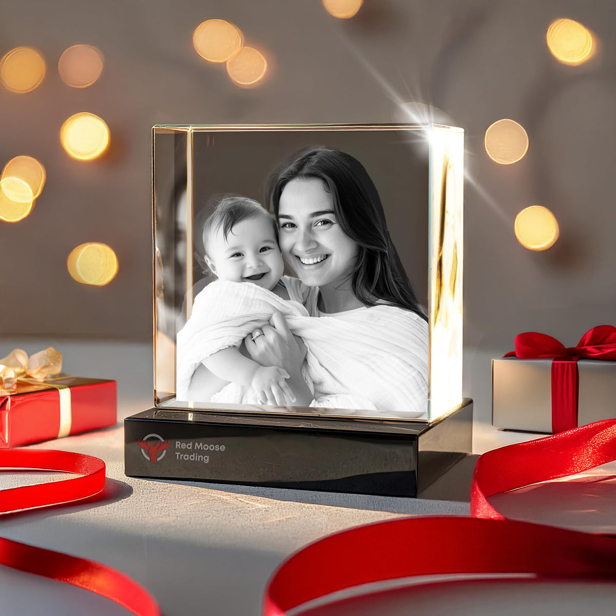 3D Crystal Square personalized with a photo, image 5