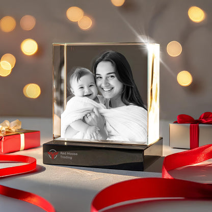 3D Crystal Square personalized with a photo, image 5