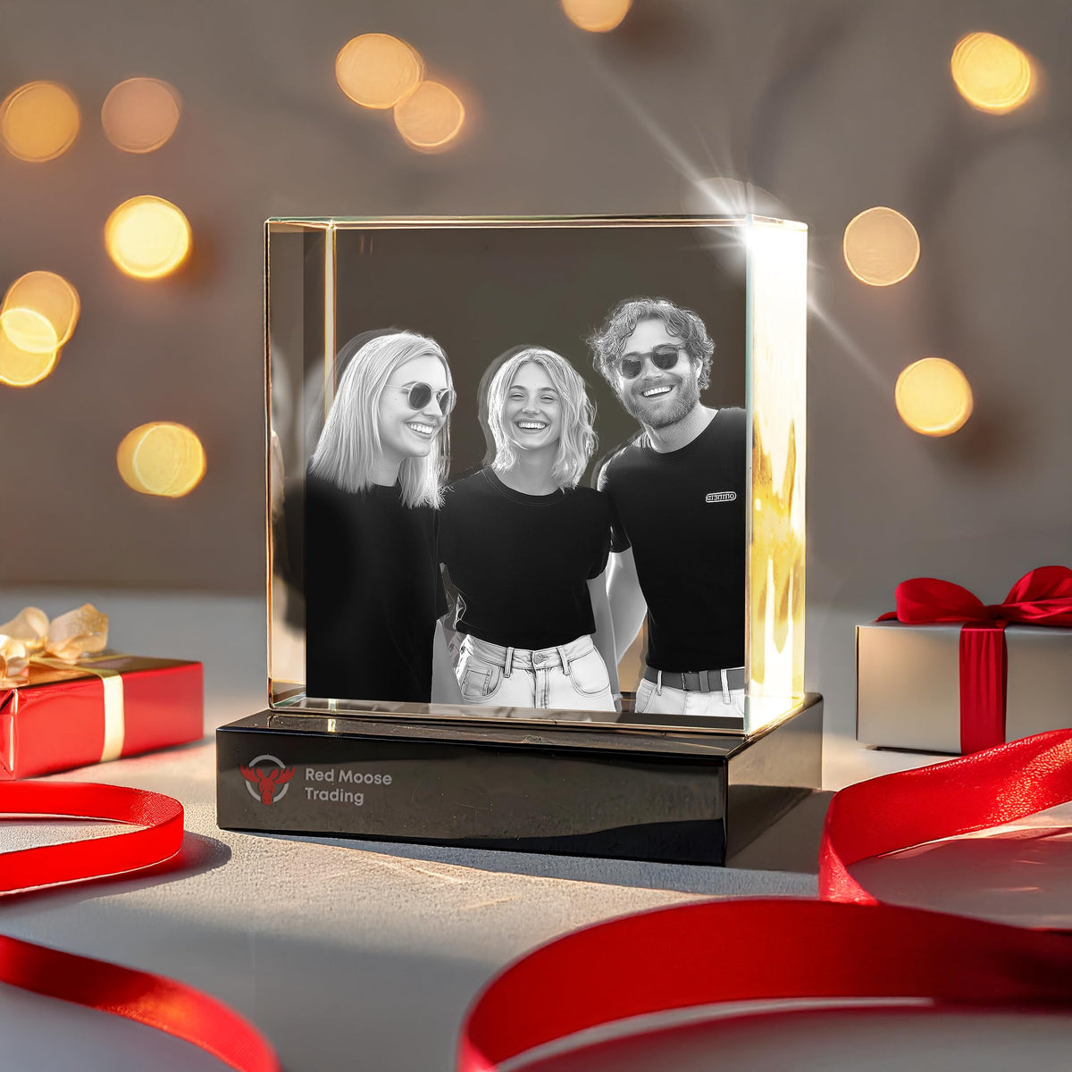3D Crystal Square personalized with a photo, image 9