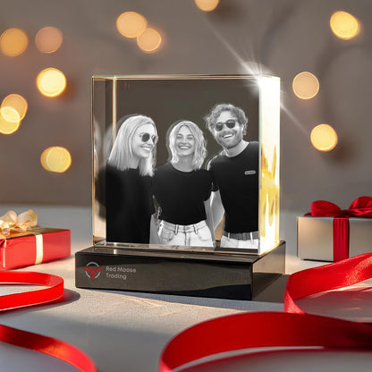 3D Crystal Square personalized with a photo, image 9