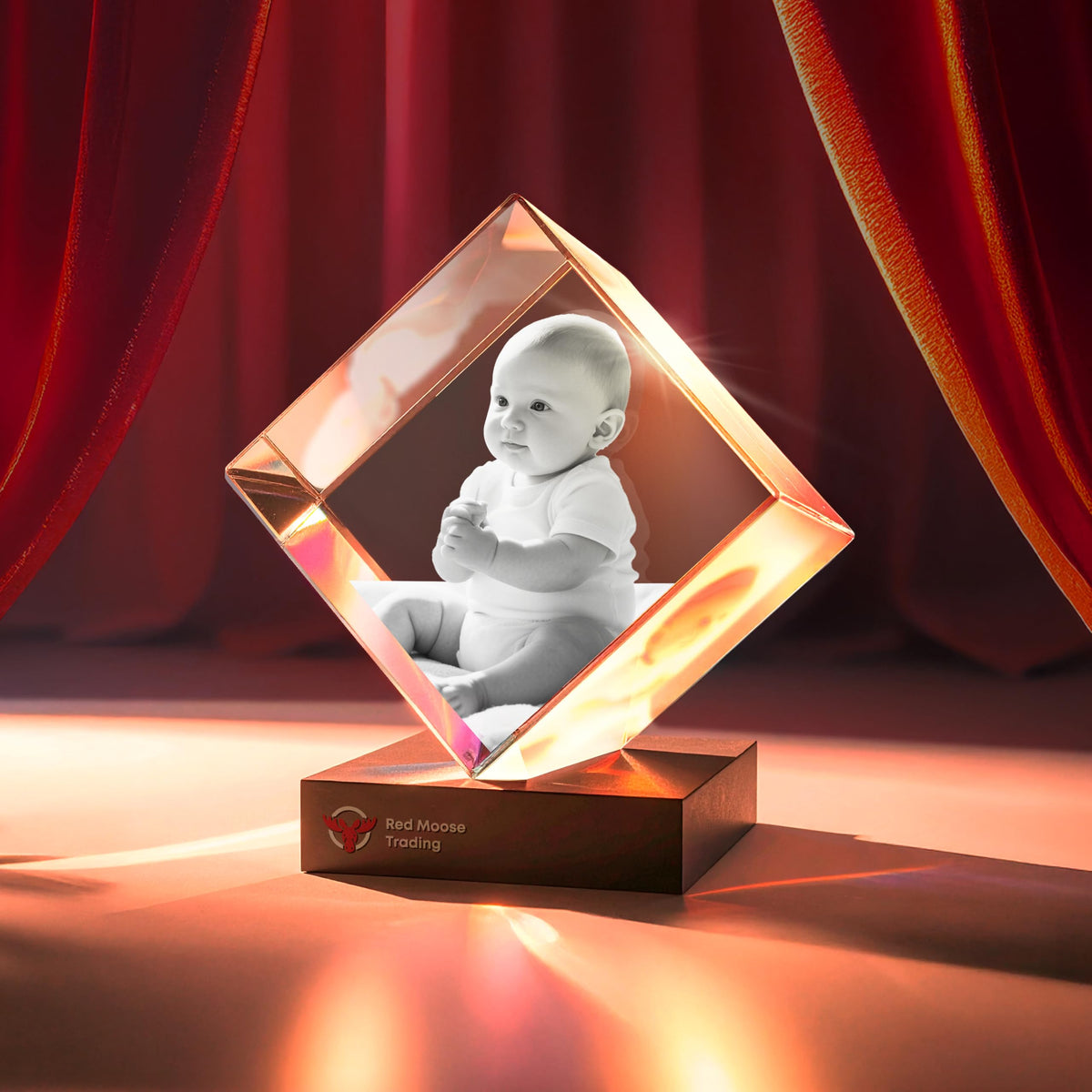 3D Crystal Diamond personalized with a photo, image 5