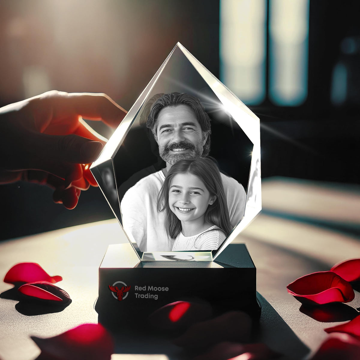 3D Crystal Iceberg personalized with a photo, image 7