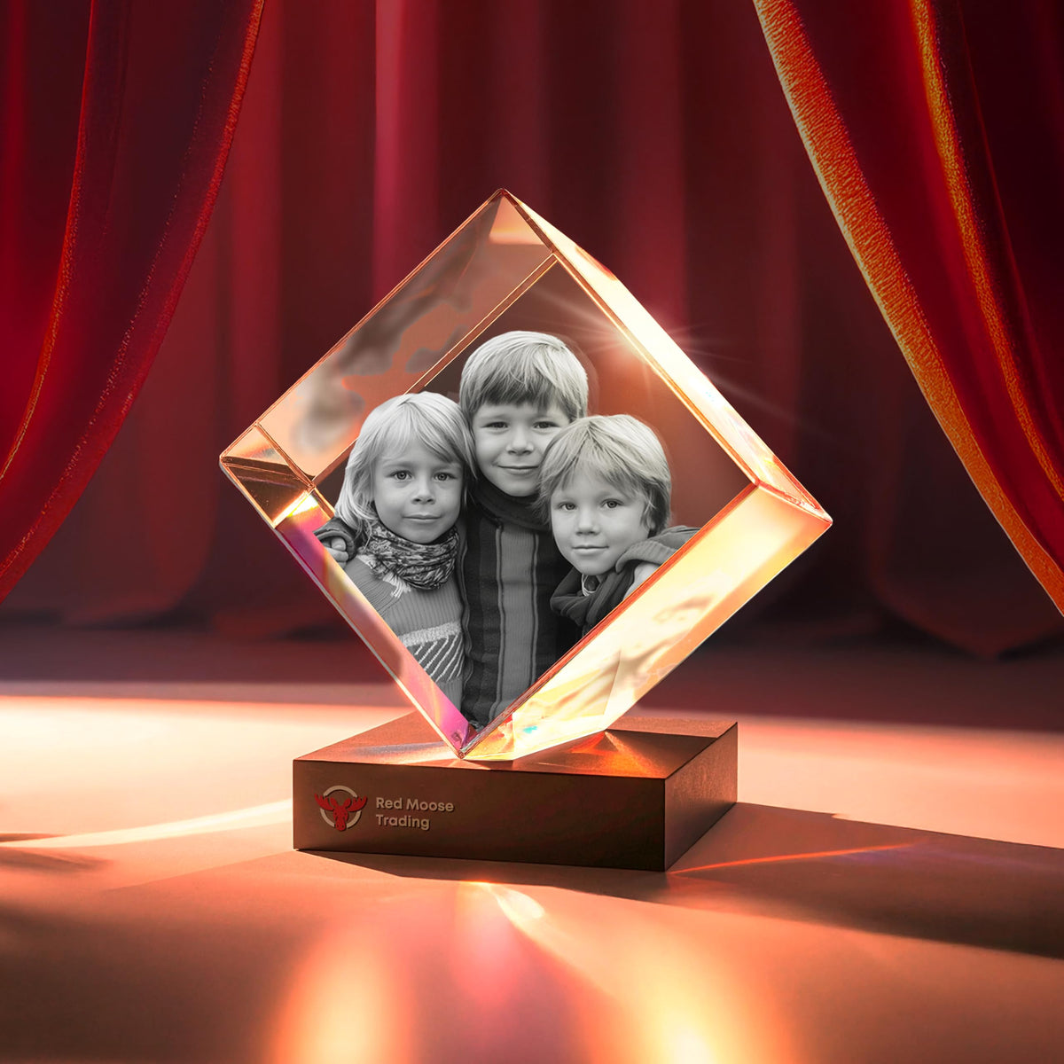 3D Crystal Diamond personalized with a photo, image 8
