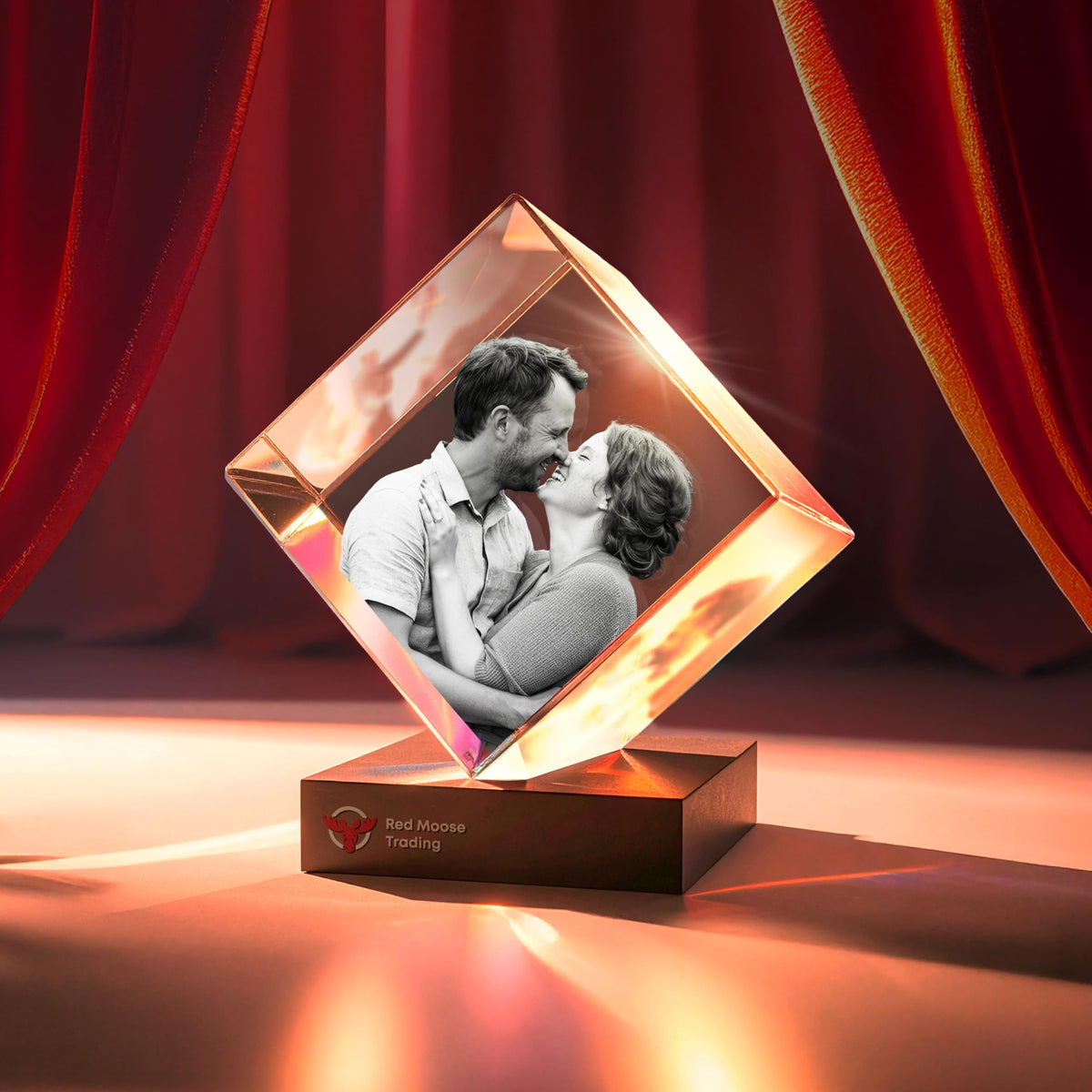 3D Crystal Diamond personalized with a photo, image 6