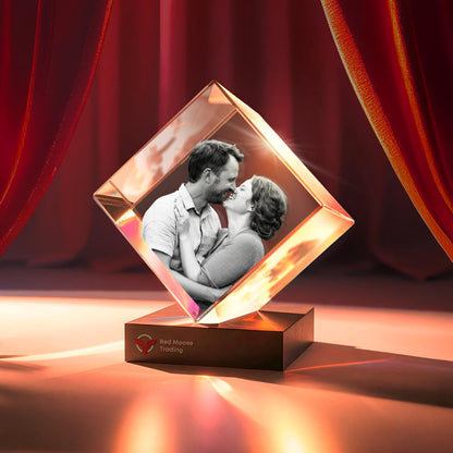 3D Crystal Diamond personalized with a photo, image 6