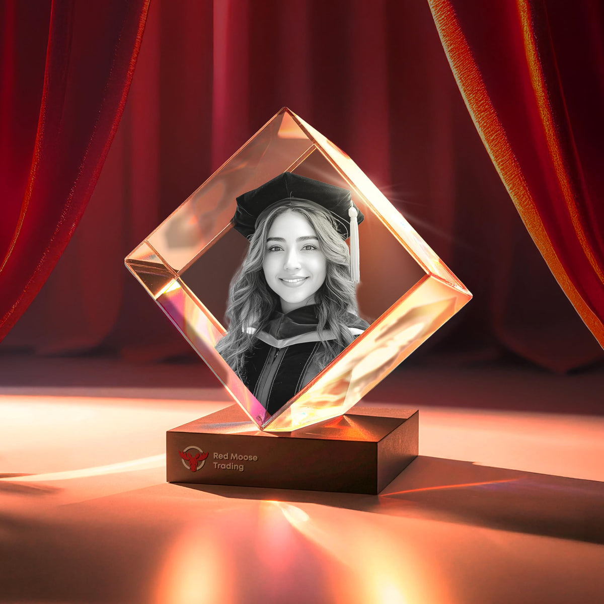 3D Crystal Diamond personalized with a photo, image 9