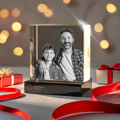 3D Crystal Square personalized with a photo, image 8