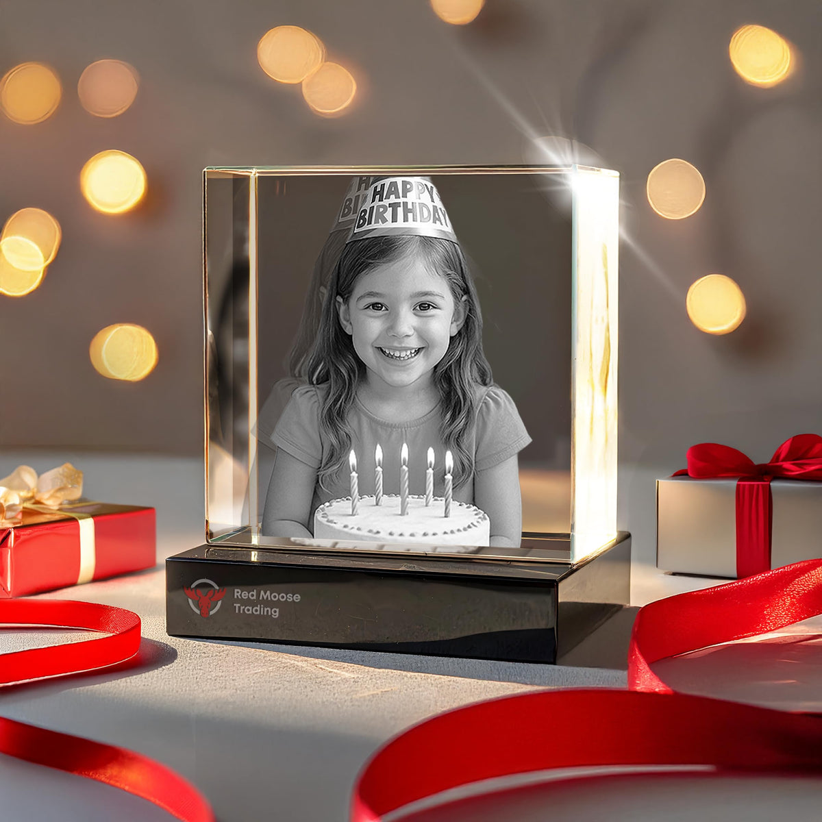 3D Crystal Square personalized with a photo, image 7