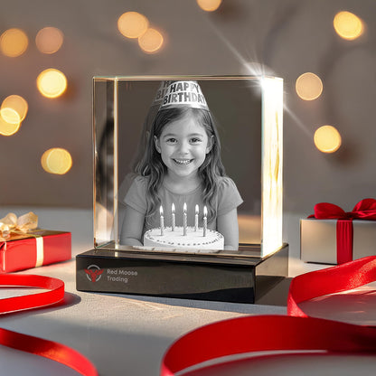 3D Crystal Square personalized with a photo, image 7